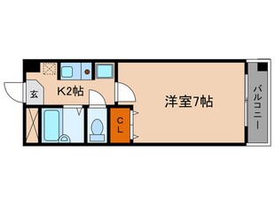 グラフィーネ草津野路の物件間取画像